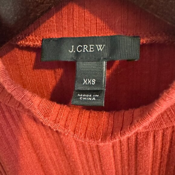 ✨J.Crew Stretch Knit Mock Neck Sleeveless Top | XXS (also fits XS- S) - Picture 3 of 4